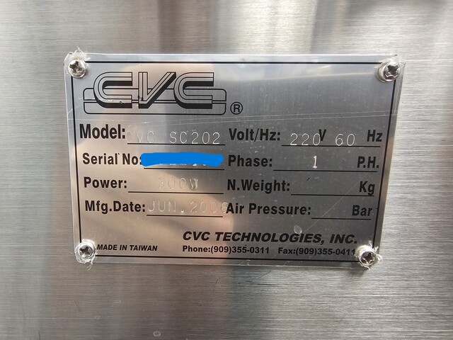 CVC #CVC-SC202, Table Countertop Capsule/Tablet Counter, semi or fully automatic - Image 5