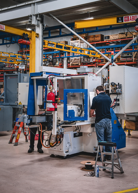 Cincinnati #20M, centerless grinder, 7-Axis CNC, 15 HP, 8" wheel, 24" wheel, infeed/thrufeed - Image 2