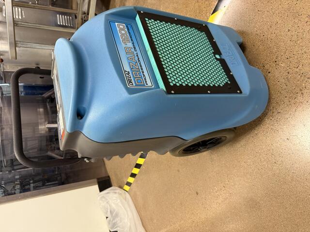 Dri-Eaz #DrizAir-1200, Portable Professional Dehumidifier, 15 gallons/day, Hot-gas bypass, rotomolded housing - Image 6
