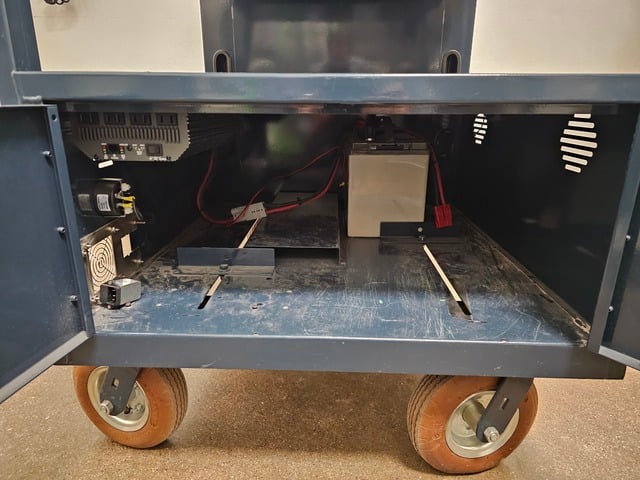 Power Mobility Cart, L1Y, PMC Wheel, Pneumatic caster, lower storage cabinet - Image 2