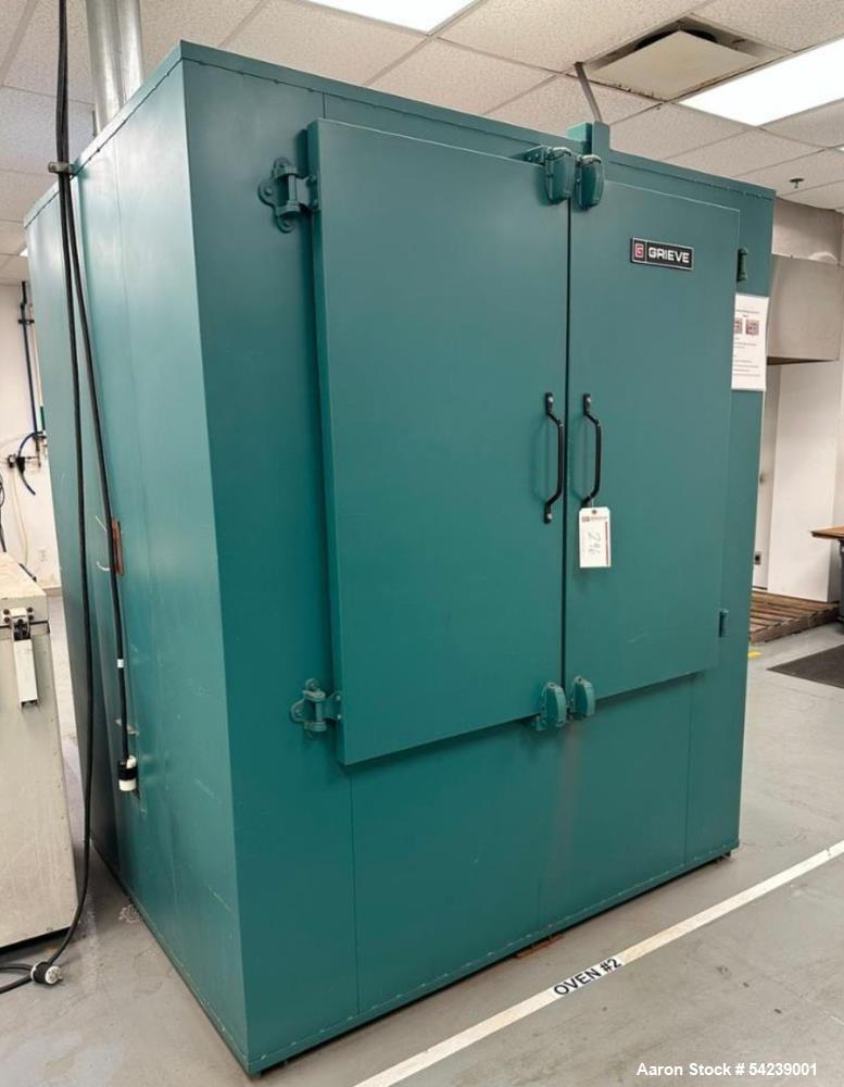 Grieve #HC-550, Electric Oven, 550&deg;F Max Temp, 1.5 HP, 460 V., 3ph, NEMA type 1, frame mount, 2011 - Image 3
