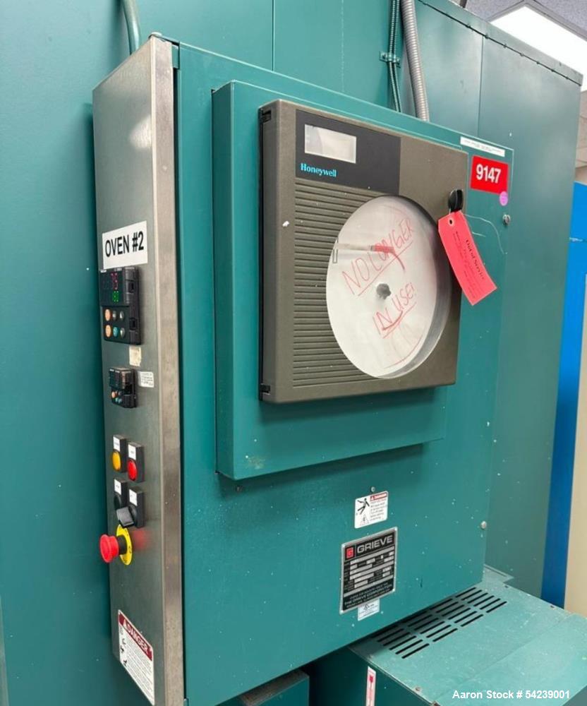 Grieve #HC-550, Electric Oven, 550&deg;F Max Temp, 1.5 HP, 460 V., 3ph, NEMA type 1, frame mount, 2011 - Image 6