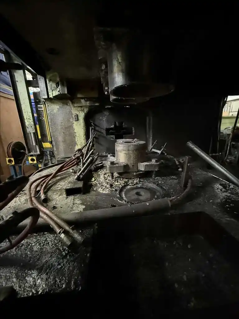 2800 Ton, Nittan Massey #MHFP2800-LW, hot forging line, 14" strtoke, 39.6" Shut Height, 201 HP, 2004 - Image 4