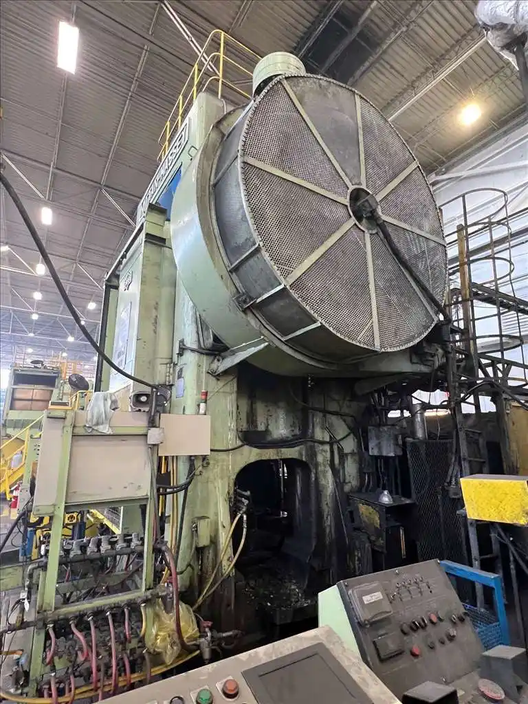2800 Ton, Nittan Massey #MHFP2800-LW, hot forging line, 14" strtoke, 39.6" Shut Height, 201 HP, 2004 - Image 7