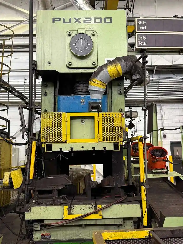 2800 Ton, Nittan Massey #MHFP2800-LW, hot forging line, 14" strtoke, 39.6" Shut Height, 201 HP, 2004 - Image 9