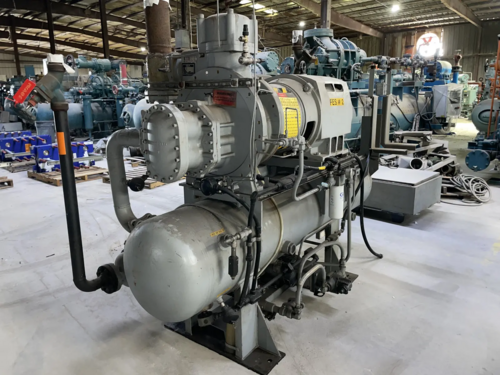 200 HP FES #16SE, rotary screw compressor, 350 psig, R717, 230/460 V., 3565 RPM, Fr.444TSC - Image 5