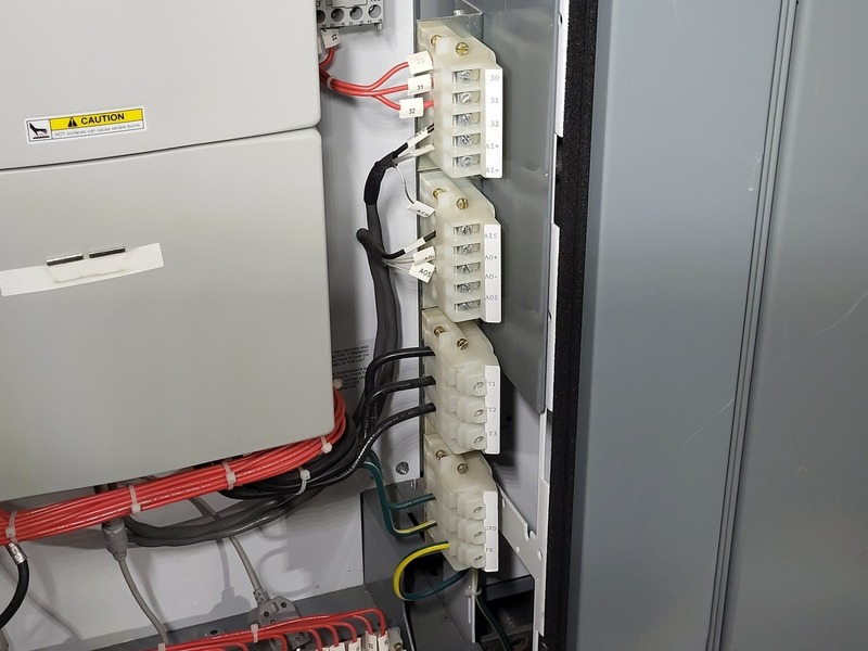 40 HP Allen-Bradley, YUTKNPN90/2AZ, Variable Frequency Drive, 41 amps, 600 Volts, 3PH - Image 8