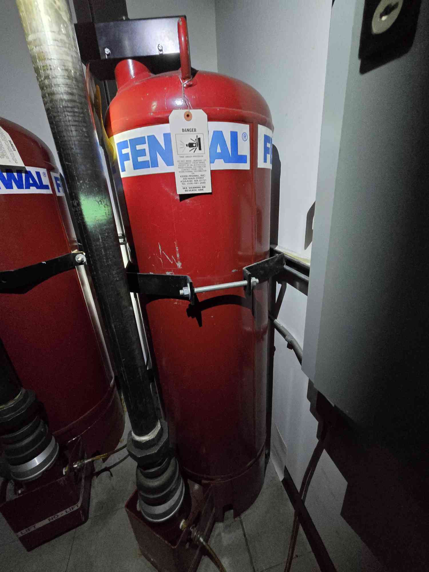 220 lbs. Fenwal #FM-200, Clean Agent Extinguishing System - Image 10