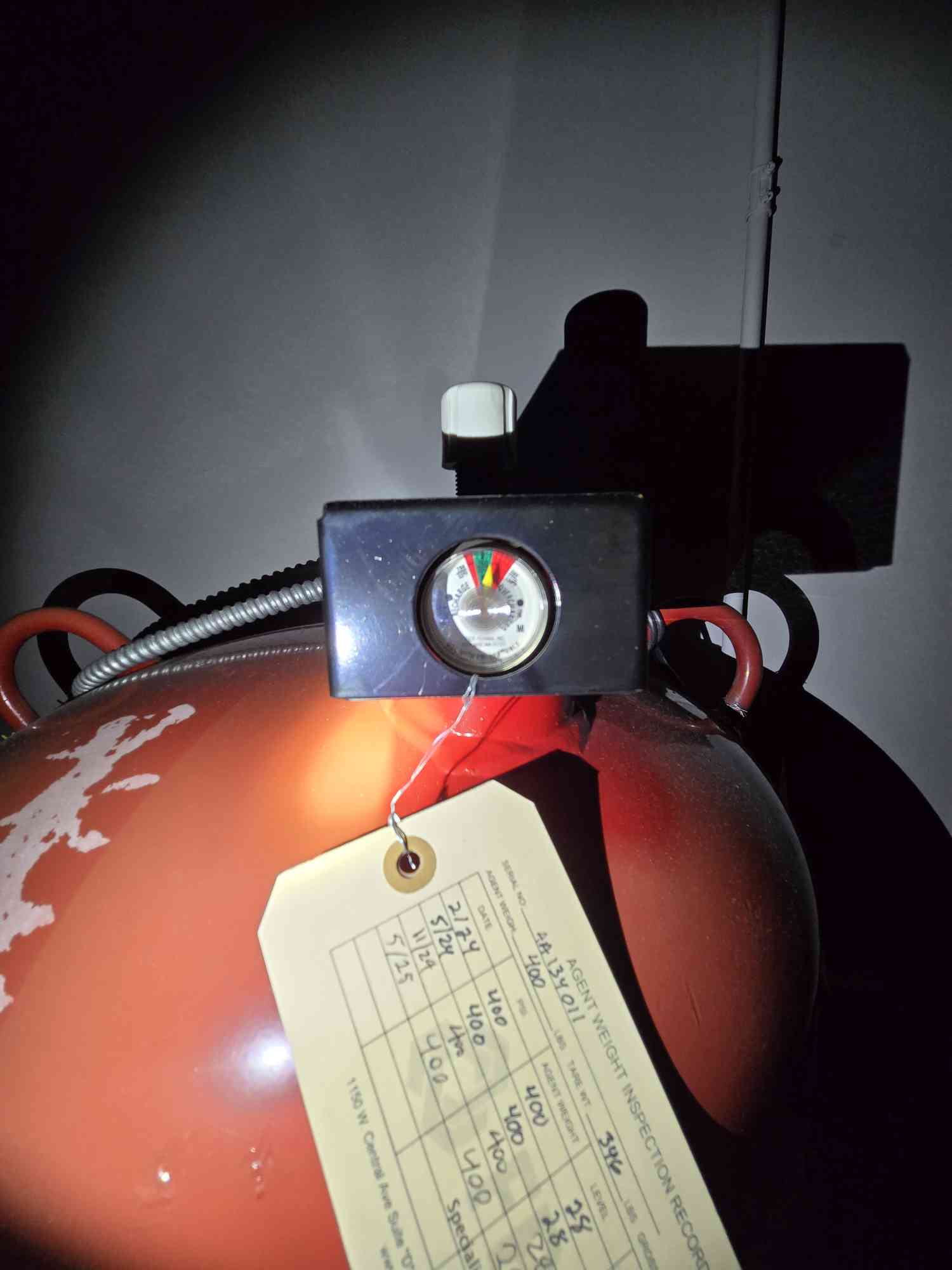 400 lbs. Fenwal #FM-200, Clean Agent Extinguishing System - Image 6