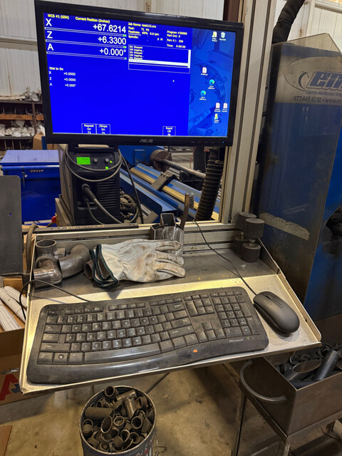 6" EMI #TPC-2130EL, 6" Round x 22' Capacity - Image 2