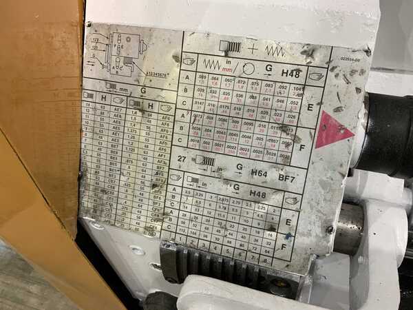 19" x 80" LeBlond #Makino, engine lathe, 12-1/4" swing over cross slide, 3-jaw 15" chuck, 10 HP, taper - Image 5