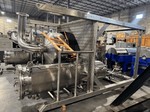 Buflovac Hebeler #12-04878, Double-effect Rising/falling Film Evaporator System, 6,500 Lb/hr, 304L 316L - Image 4