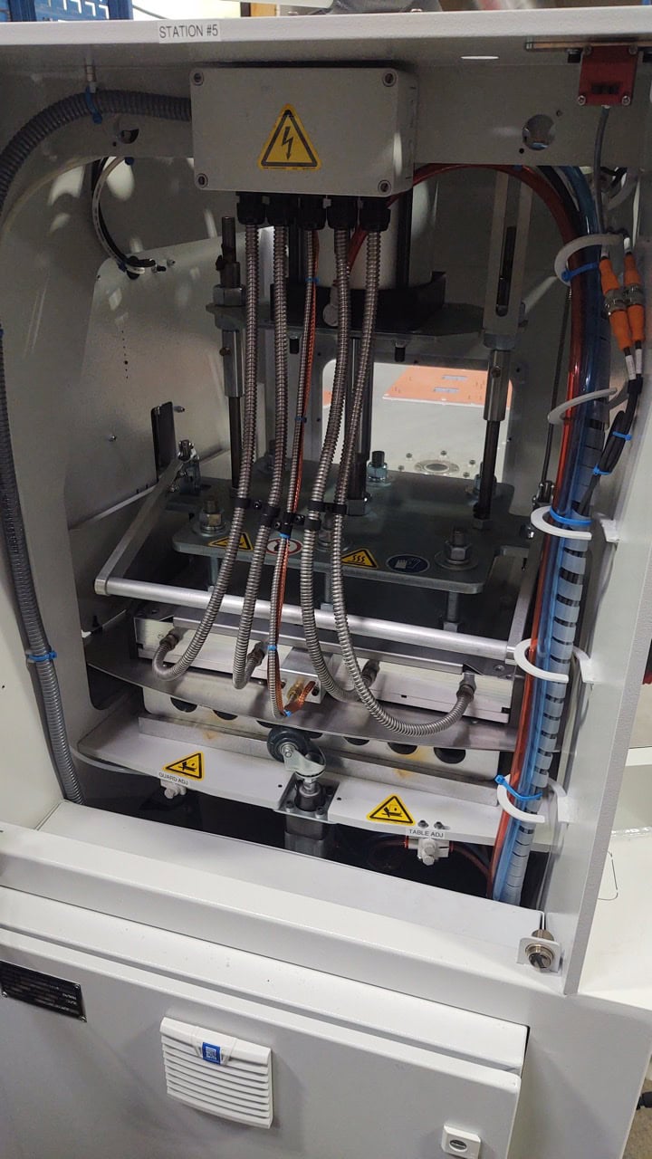 Starview Packaging #ERB6-1418, Semi-automatic Blister Sealing Machine, 5 station, 15 CPM, 240 V., 0.5 HP - Image 3