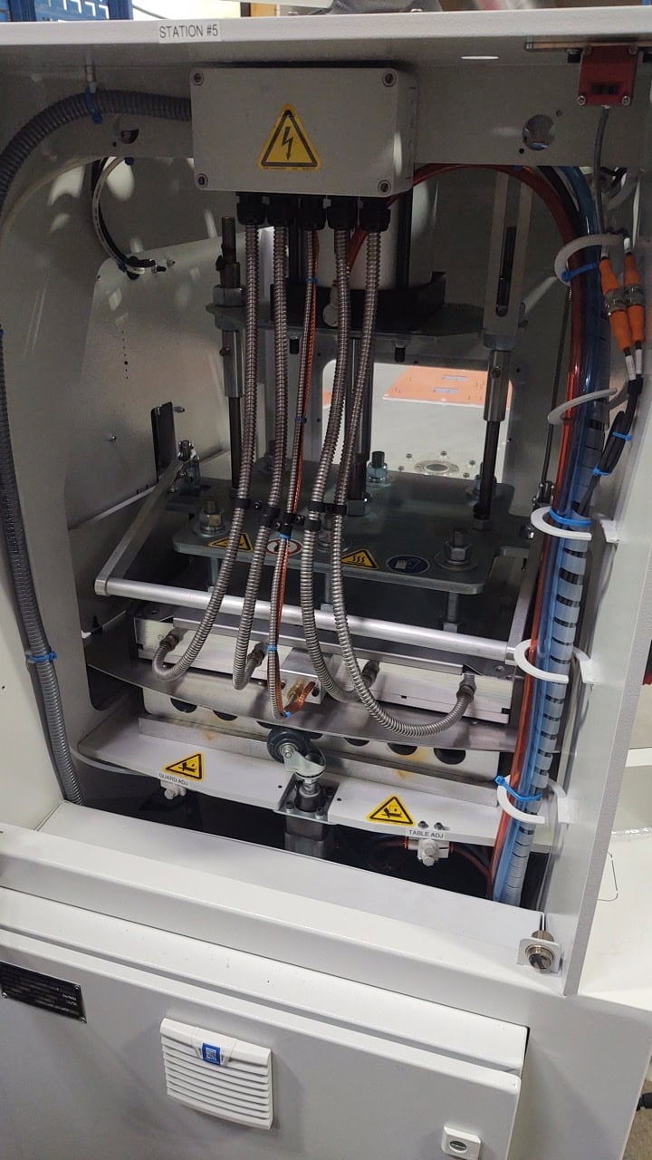 Starview Packaging #ERB6-1418, Semi-automatic Blister Sealing Machine, 5 station, 15 CPM, 240 V., 0.5 HP - Image 6