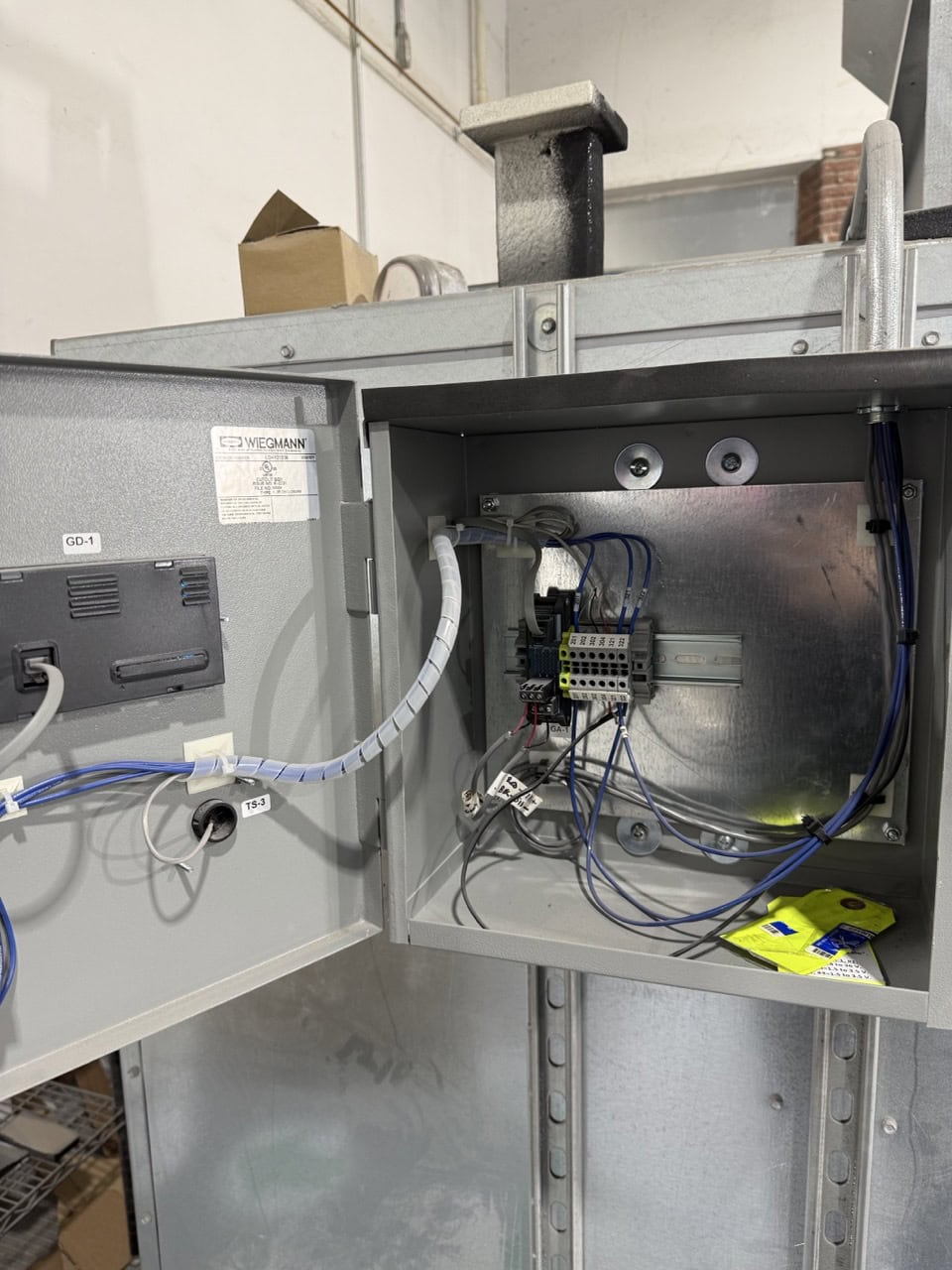 Titan #TA-122-NG-HRV-DA, Natural Gas Air Makeup Unit, 16000 CFM, 1584000 BTUH, 480 V., 2023 - Image 3