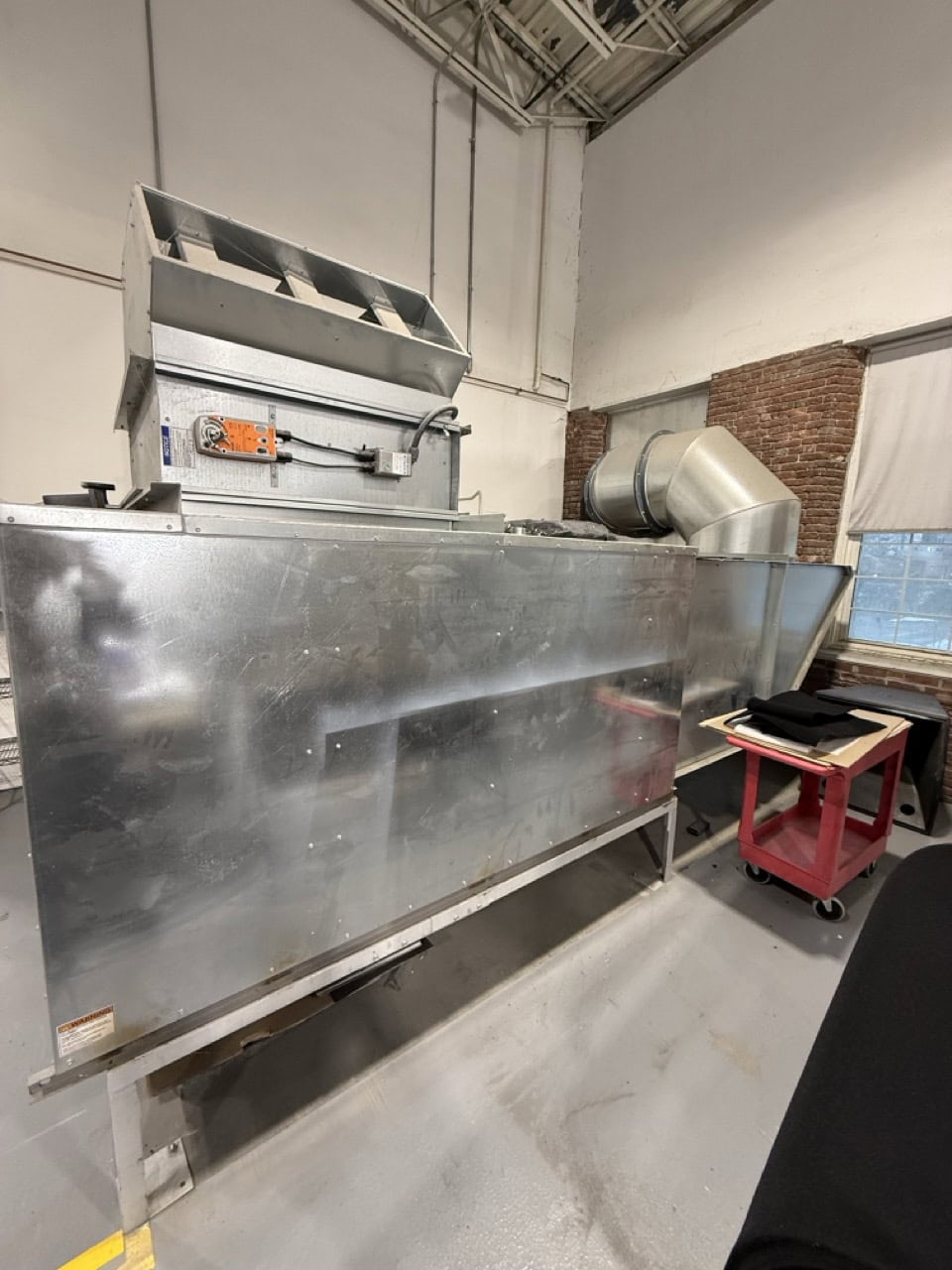 Titan #TA-122-NG-HRV-DA, Natural Gas Air Makeup Unit, 16000 CFM, 1584000 BTUH, 480 V., 2023 - Image 4