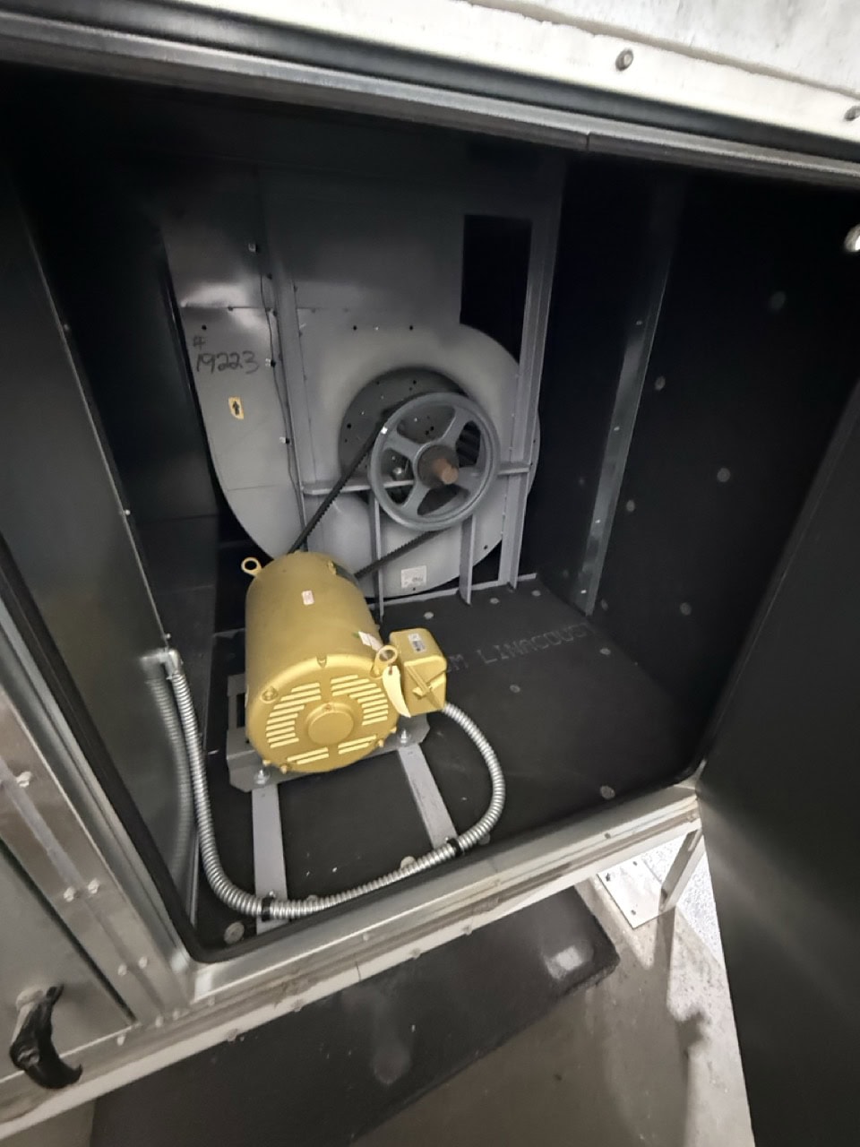 Titan #TA-122-NG-HRV-DA, Natural Gas Air Makeup Unit, 16000 CFM, 1584000 BTUH, 480 V., 2023 - Image 7