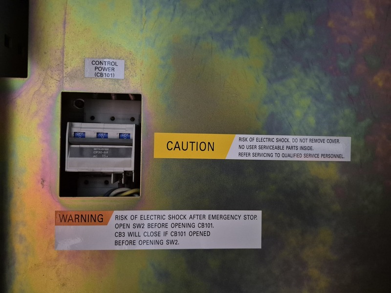 75.0 KVA Mitsubishi Electric Corp. #UP2033A-D753SU-2, Uninterruptible Power Supply, 208 Volt, 3PH, (2 - Image 5