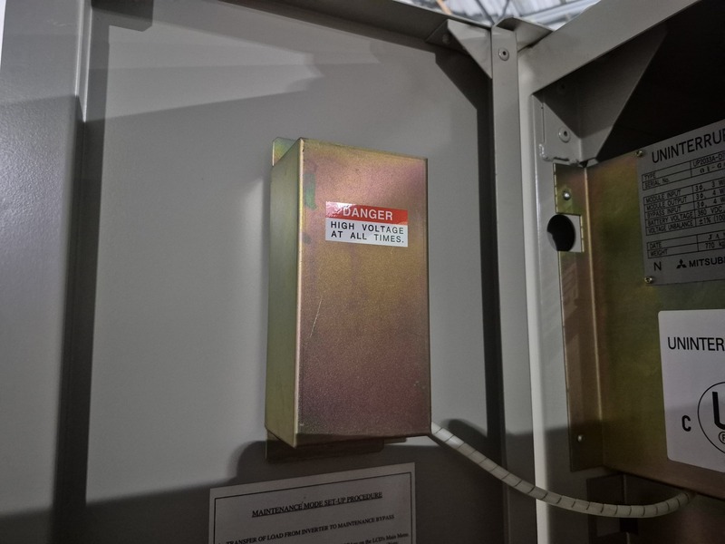 75.0 KVA Mitsubishi Electric Corp. #UP2033A-D753SU-2, Uninterruptible Power Supply, 208 Volt, 3PH, (2 - Image 6