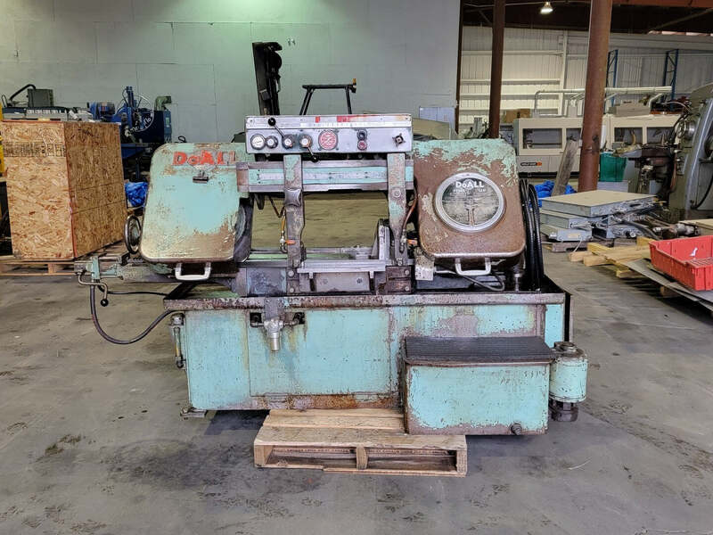 18" DoAll #C57, Horizontal Band Saw w/ 6 KVA Auto Transformer, 3 HP, 1725 RPM, 550-Volt Bandsaw - Image 1
