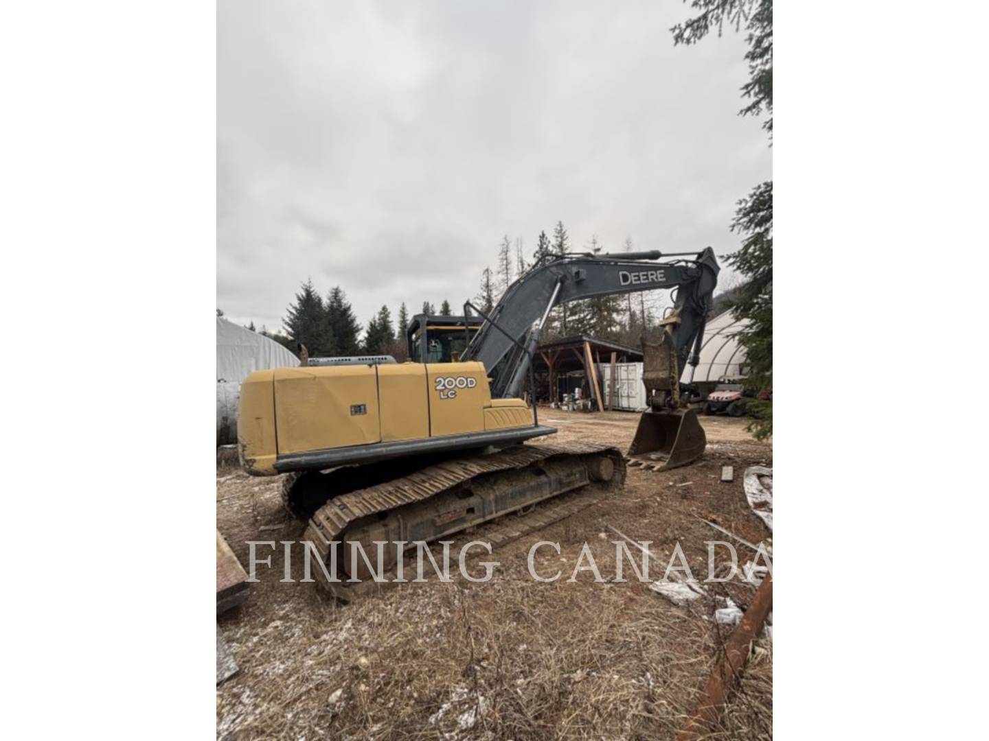 John Deere 200D, Crawler Excavator, 8308 hours, S/N: FF200DX510607, 2008 - Image 3