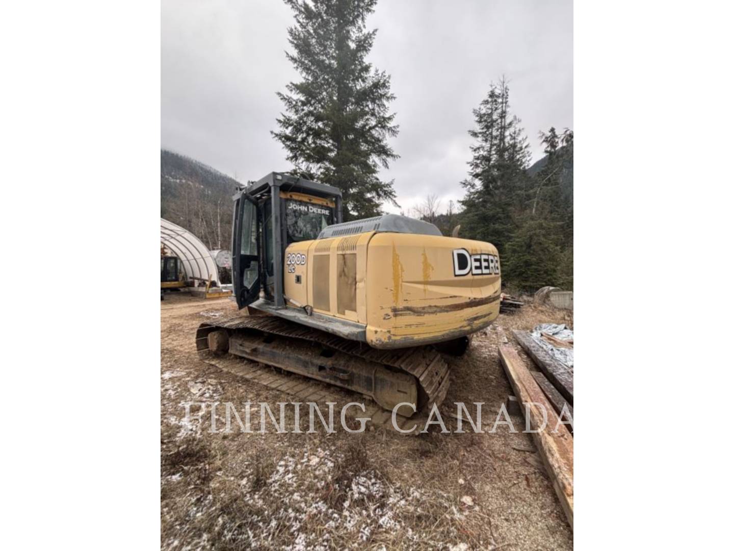 John Deere 200D, Crawler Excavator, 8308 hours, S/N: FF200DX510607, 2008 - Image 4