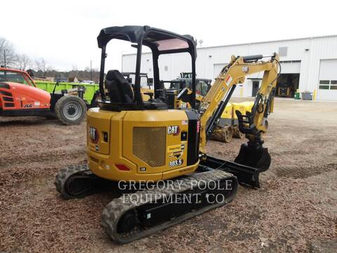 Caterpillar 303.507CR, Crawler Excavator, 632 hours, S/N: RE903602, 2023 - Image 3