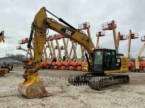 Caterpillar 323FL, Crawler Excavator, 6800 hours, S/N: XCF01105, 2016 - Image 1