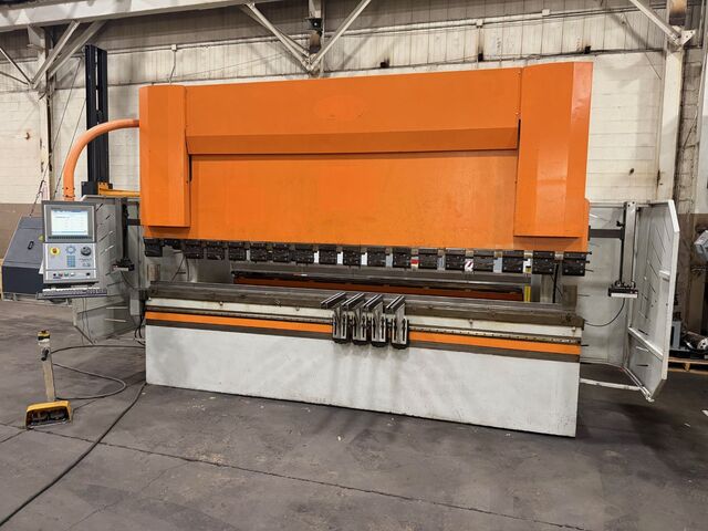 176 Ton, Ermaksan #CNC-SAP-12X176, cnc press brake, 12' overall, 7" stroke, 128" between housing, 20 HP, 4 - Image 1
