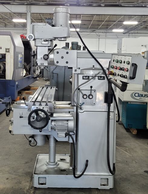Sharp #VH-25, Vertical/Horizontal Combo Milling Machine, 10" x 56" table, 3 axis, 5 HP, 4500 RPM, 2018 - Image 2