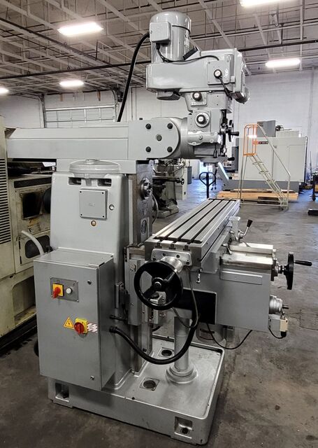 Sharp #VH-25, Vertical/Horizontal Combo Milling Machine, 10" x 56" table, 3 axis, 5 HP, 4500 RPM, 2018 - Image 3