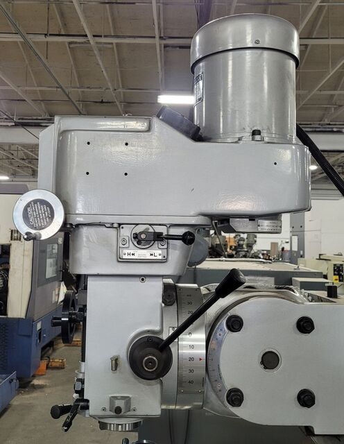 Sharp #VH-25, Vertical/Horizontal Combo Milling Machine, 10" x 56" table, 3 axis, 5 HP, 4500 RPM, 2018 - Image 6
