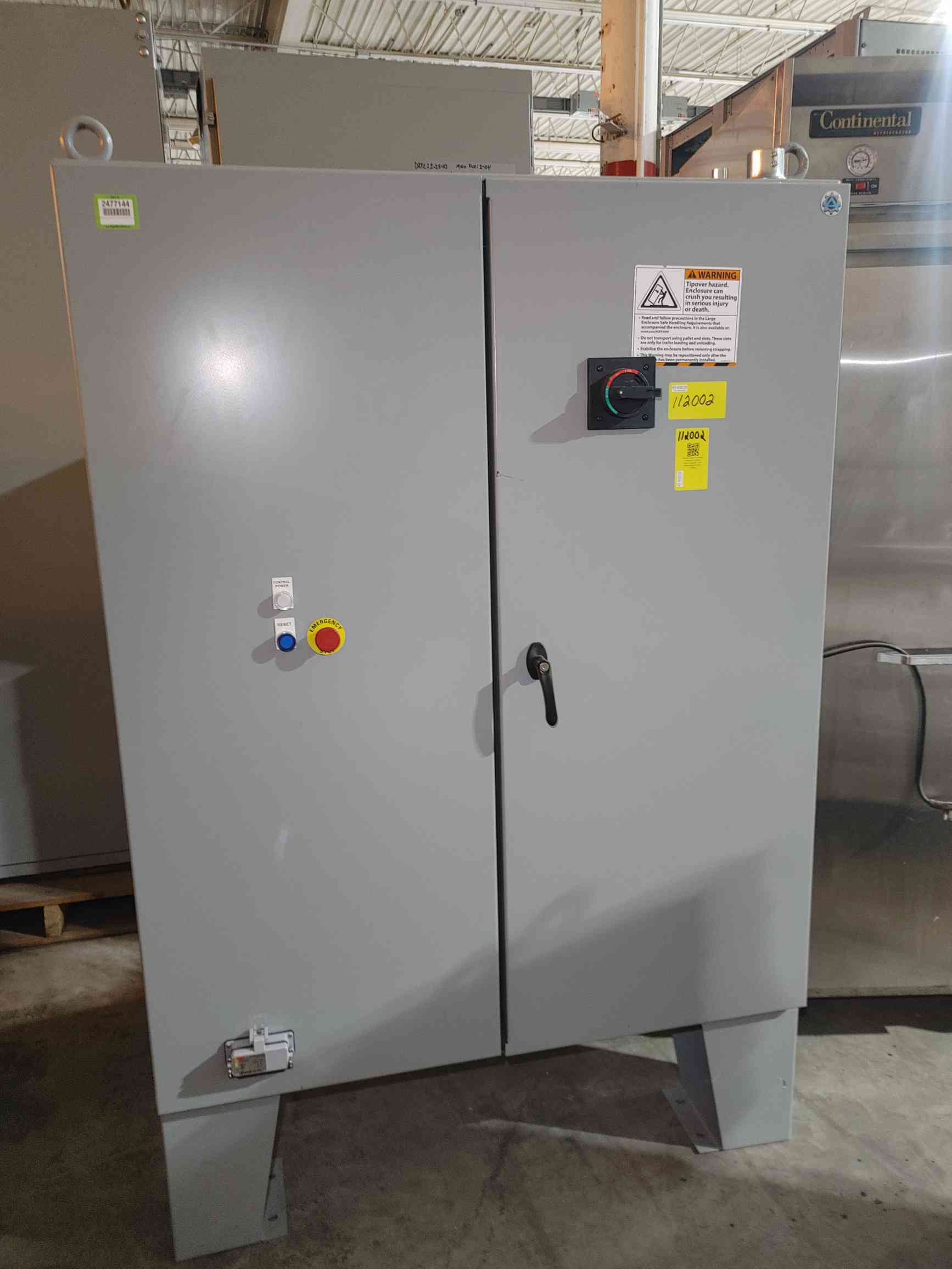 nVent Hoffman #A6604808LPG, Industrial Control Panel Cabinet, type 12 - Image 2