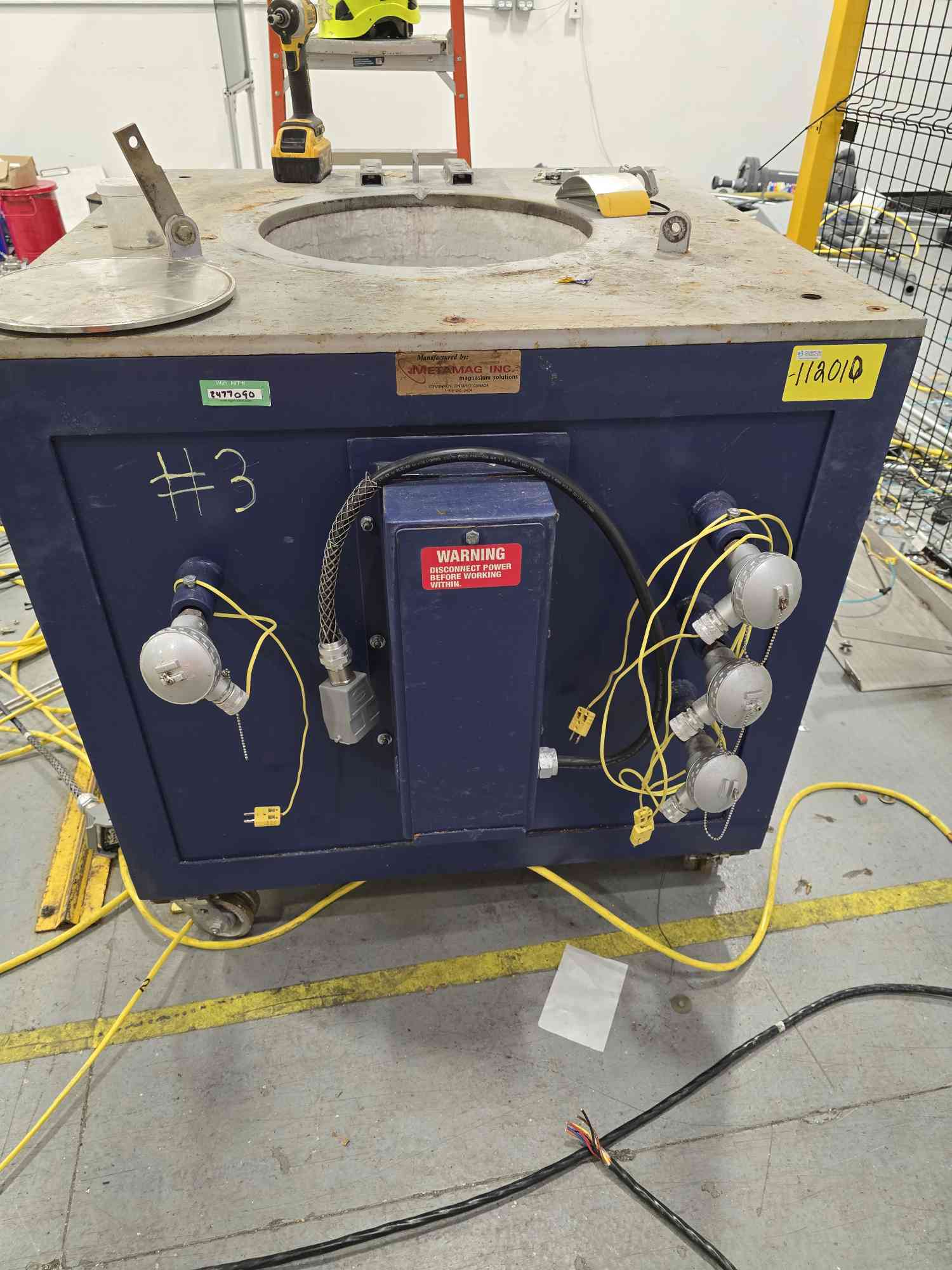 Metamag Inc. Magnesium Melting/Holding Furnace. - Image 1