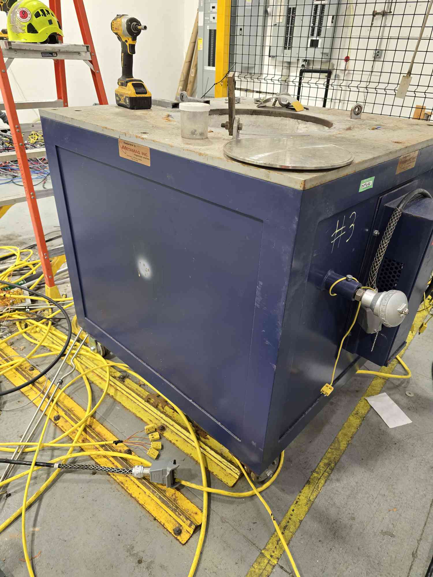 Metamag Inc. Magnesium Melting/Holding Furnace. - Image 10