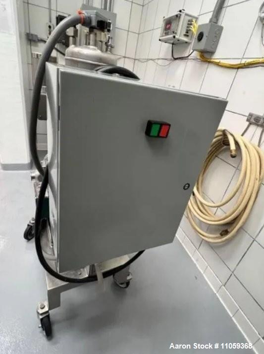 Fryma Koruma #MZ-130/B, Toothed Colloid Mill, 25 HP, 700-7000 L/hr, Sanitary, High Shear Mixer, on cart - Image 4