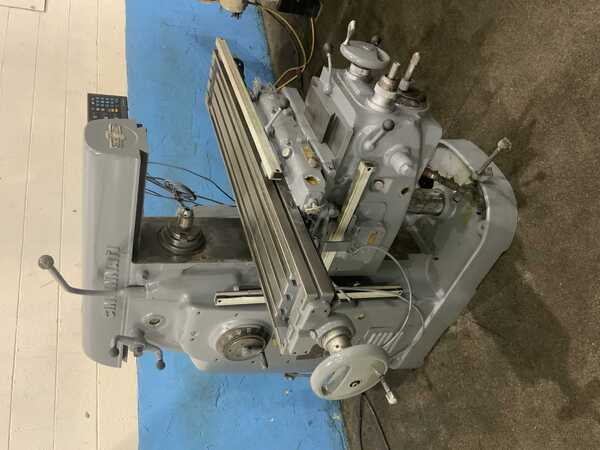 Cincinnati #2, horizontal mill, 10" x52" table, #50 NS taper, rapid traverse, forward/reverse, 5 HP - Image 2