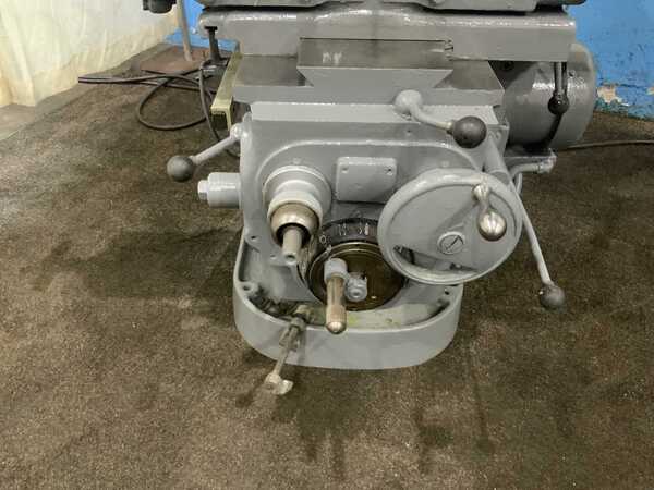 Cincinnati #2, horizontal mill, 10" x52" table, #50 NS taper, rapid traverse, forward/reverse, 5 HP - Image 3