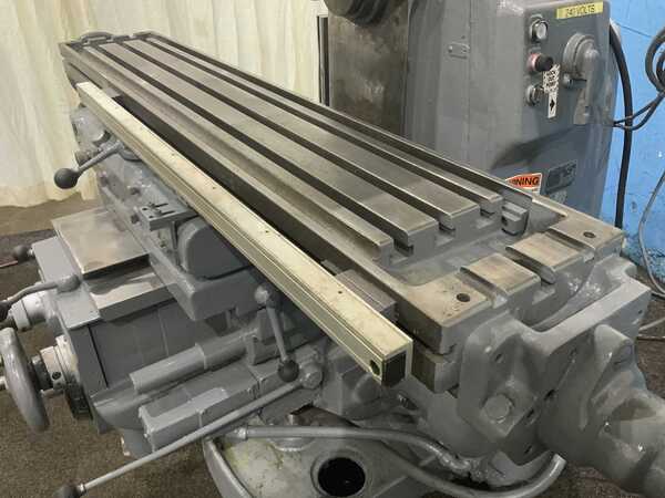 Cincinnati #2, horizontal mill, 10" x52" table, #50 NS taper, rapid traverse, forward/reverse, 5 HP - Image 4