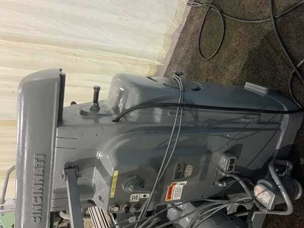Cincinnati #2, horizontal mill, 10" x52" table, #50 NS taper, rapid traverse, forward/reverse, 5 HP - Image 8