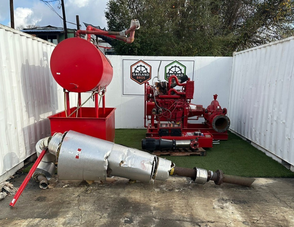 Clarke #JW6HU40, Fire Pump System, 300 BHP @ 2100 RPM, 2500 GPM, 300 psi max. water pressure, 120 Volt - Image 7