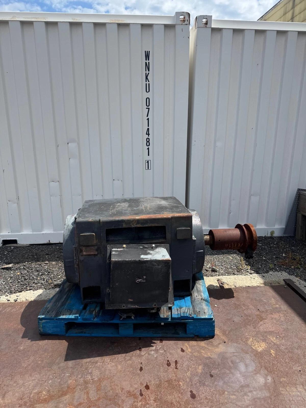 450 HP 1780 RPM General Electric #5K509AN2330A, AC Motor, Frame 509Z, 500 amps, 460 Volt - Image 2