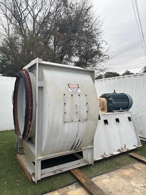 Twin City Fan & Blower #BCS-SW, Crocker-Wheeler Bottom Angular Upblast, 62" outer diameter inlet, 250 HP @ - Image 2