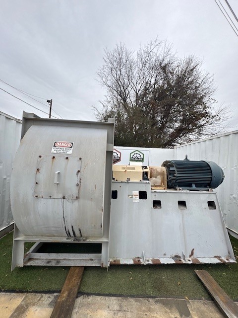 Twin City Fan & Blower #BCS-SW, Crocker-Wheeler Bottom Angular Upblast, 62" outer diameter inlet, 250 HP @ - Image 7