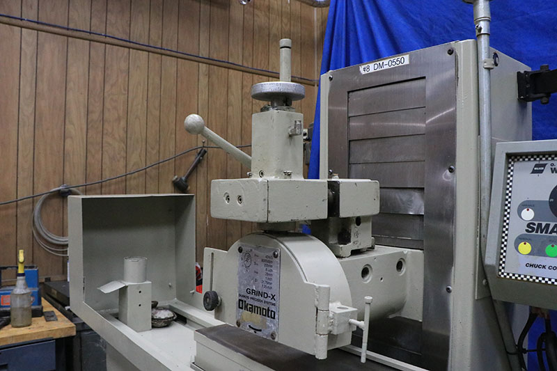 Okamoto #L-618B, Spindl Surface Grinder, 6" x 18" capacity, 2 HP, 3450 RPM, 8" x 11/2" x 1-1/4" wheel - Image 4