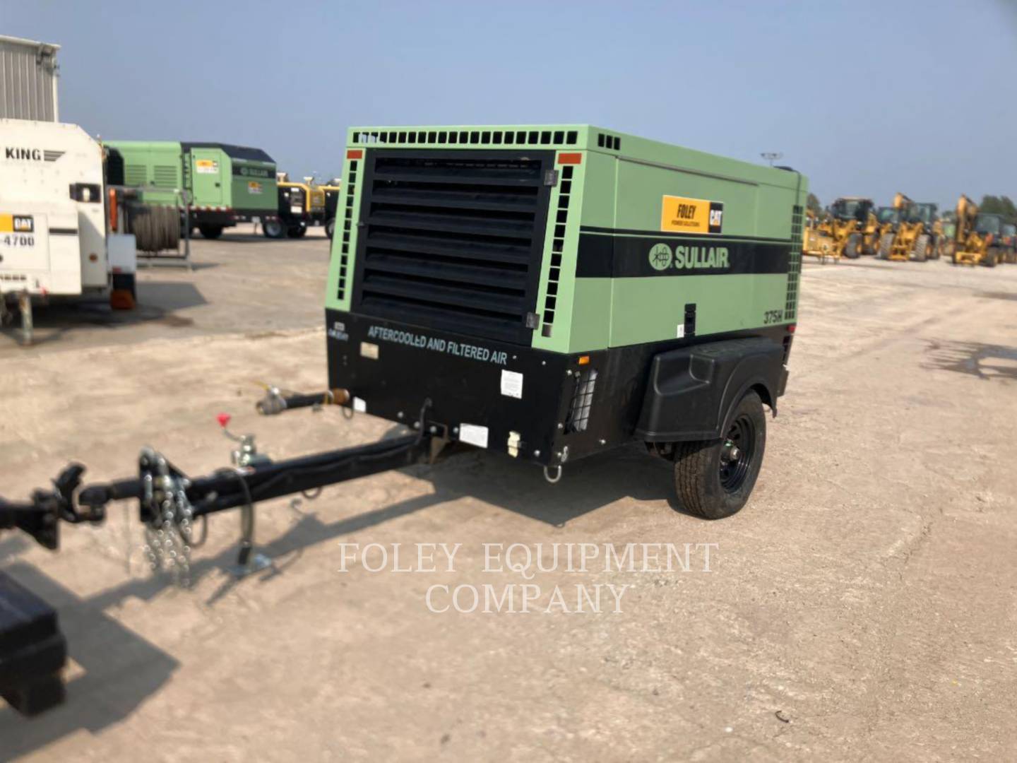 375 cfm, 150 psi, Sullair #375HAF, mobile air compressor, Cat TF4 engine, 419 hours, 2024 - Image 5