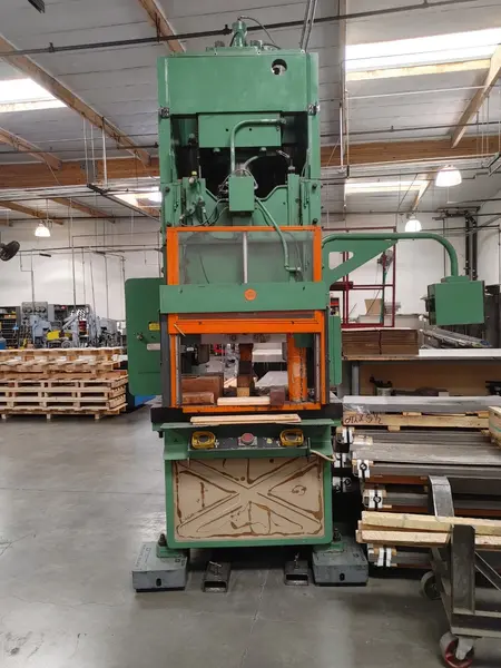 175 Ton, Cincinnati #OBS175, hydraulic gap frame press, 10" stroke, 22" daylight, 50" x 30" bed, 4.2 FPM, 25 - Image 2