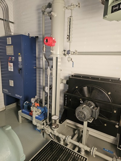 200 HP Ro-Flo #SD8DE, Rotary Vane Compressor System/Vapor Recovery Unit, 200 HP @ 1785 RPM TECO-Westinghouse - Image 3