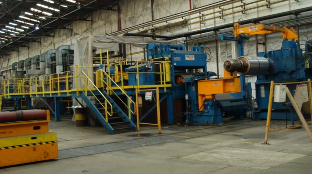 Herr Voss, Polishing Line, 62" width x 0.135" thickness, 20"-24" coil I.D., 20-100 FPM - Image 2