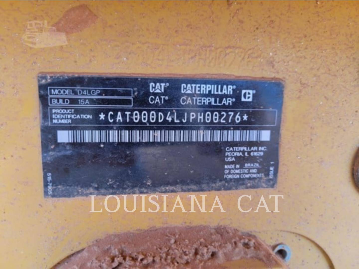 Caterpillar D4 LGP VP, Crawler Dozer, 3400 hours, S/N: LJPH00276, 2021 - Image 6